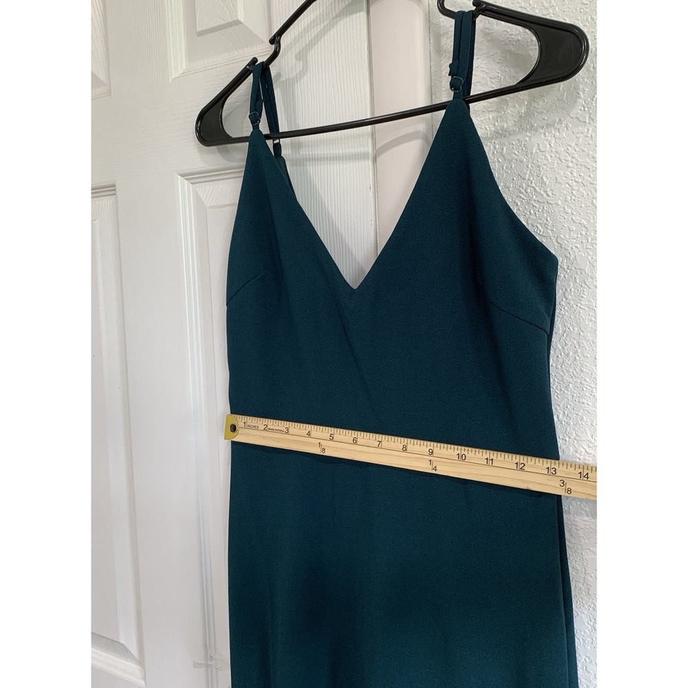 Lulus Moments‎ Of Bliss Forest Maxi Dress Womens Sz S Green Backless Mermaid NWT - Picture 8 of 12